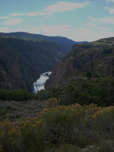 Blue Mesa Point is the perfect staging area to enjoy The Black Canyon Of The Gunnison.